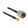Cabo coaxial DeLOCK 88938 CFD200 1 m RP-SMA