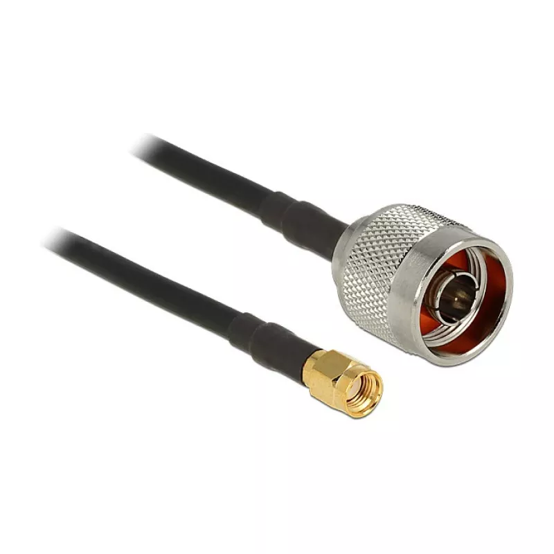 Cabo coaxial DeLOCK 88938 CFD200 1 m RP-SMA