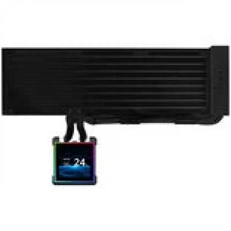 Refrigeração líquida AiO Lian Li HydroShift II LCD-S 360mm — ecrã LCD RGB, sem ventoinhas