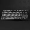 Teclado mecânico gaming AKKO Preto & Dourado 5087S, interruptores Akko V3 Cream Yellow Pro, iluminação RGB