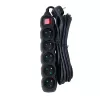 Extensão de energia Esperanza ELK216K 5 m 5 tomada(s) AC interior preto