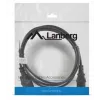 Cabo de alimentação Lanberg CA-C13E-10CC-0018-BK preto 1,8 m