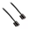 Cabo SATA SilverStone SST-CP11B Super Low Profile - 50 cm, preto