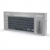 Conjunto de teclado e rato sem fios INCA IBK-572BT, cinzento