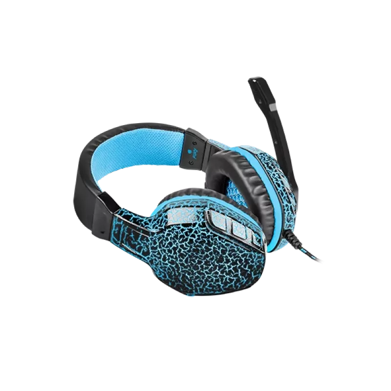 Auscultadores para gamers Fury Hellcat iluminação LED