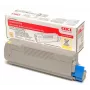 OKI 43381905 cartucho de toner para C5600/C5700, amarelo, 2 000 páginas