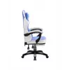 Cadeira gaming huzaro Force 3.7 azul — design ergonómico, altura ajustável