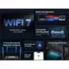 Router de mesa MERCUSYS MR25BE EasyMesh Wi‑Fi 7 Dual‑Band 2,4/5 GHz, 3600 Mbit/s, 3× Gigabit-LAN, 4 antenas externas