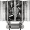 XE04-SP6P, dissipador de CPU prateado/preto, 92 mm