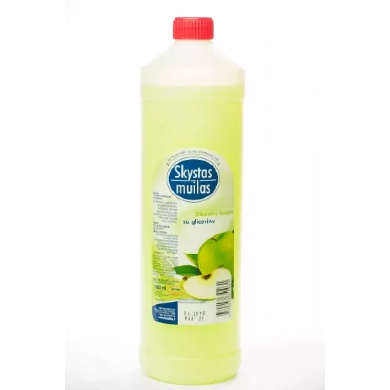 Sabonete líquido com glicerina, maçã, 1 l