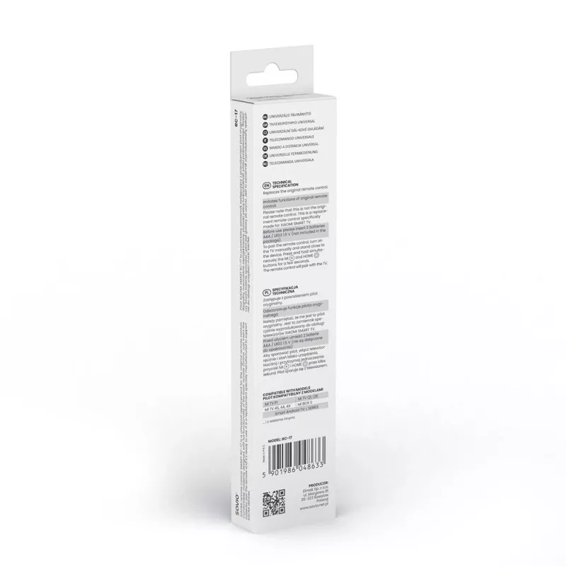 Comando universal / de substituição SAVIO RC-17 para Xiaomi Smart TV