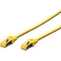 Cabo de rede Digitus CAT 6A S/FTP RJ-45 Cat6a 15 m Amarelo