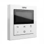 Termostato ambiente digital Gira System 3000 Bluetooth, branco, visor LCD