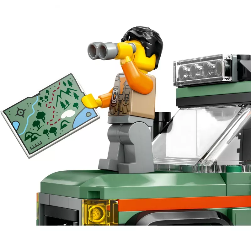 LEGO City conjunto de construção SUV todo-o-terreno 4x4 60447 — 221 peças, 1 minifigura, a partir dos 6 anos