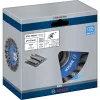 Bosch Heavy for Metal 2608622059 escova de disco de arame de aço entrançado, Ø 115 mm, arame de 0,5 mm, M14, para rebarbadoras