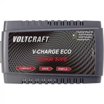 Carregador para modelismo VOLTCRAFT 230 V 2 A V-Charge Eco NiMh 2000 NiMH, NiCd (eN2)