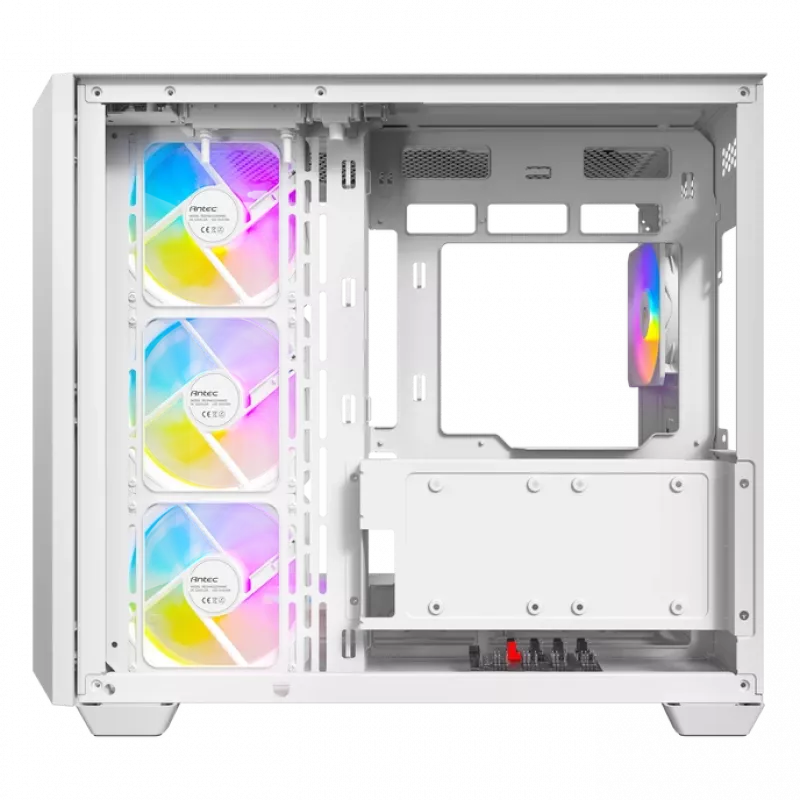 Antec C5 - Midi-Tower - PC - Branco - ATX - ITX - Micro-ATX - Vidro - Plástico - Aço - 3x 120 mm (0-761345-10034-2)