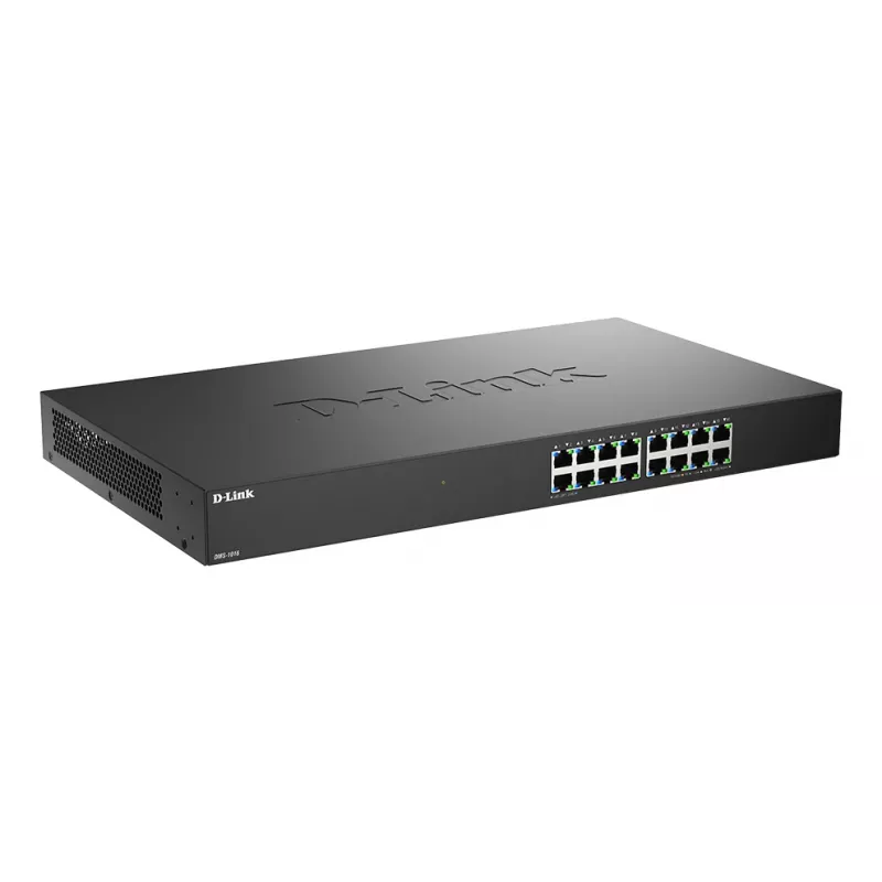 D-Link Switch não gerido 16 portas 2.5G Multi-Gigabit, Não gerido, L2+, 2.5G Ethernet (100/1000/2500)