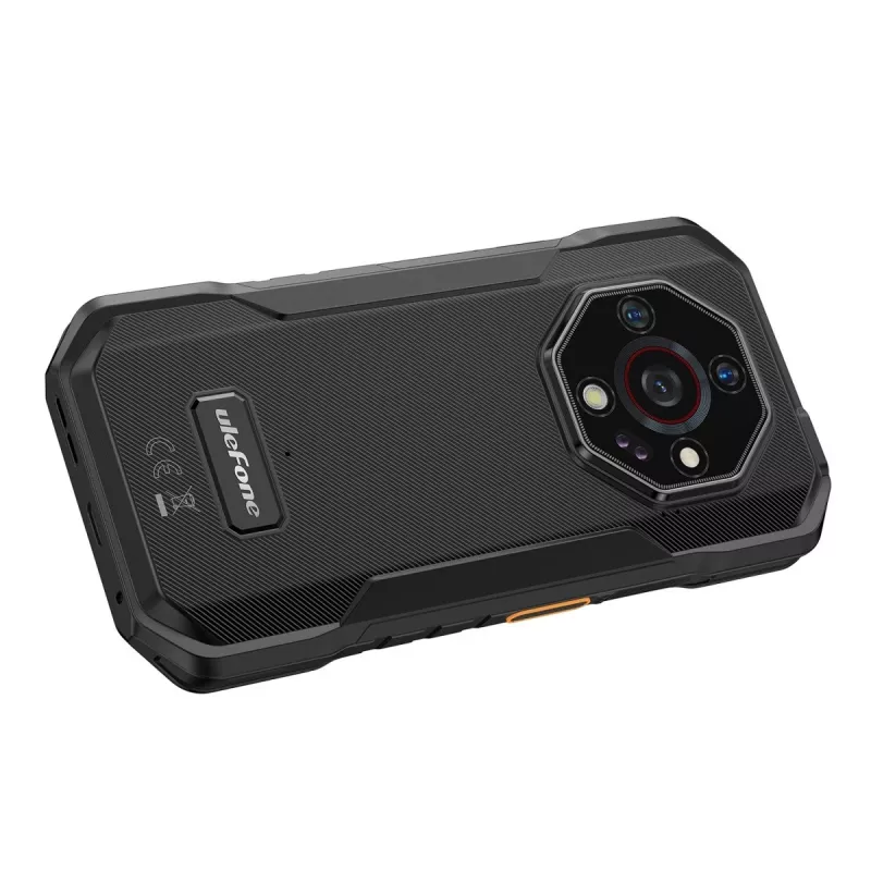 Ulefone Armor X32 Pro 5G smartphone, 5,65 polegadas, 8 GB RAM, 256 GB, IP69K, Android 14, Future Black
