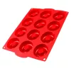 Jata HMOL5213 Savarin forma de silicone, 12 cavidades