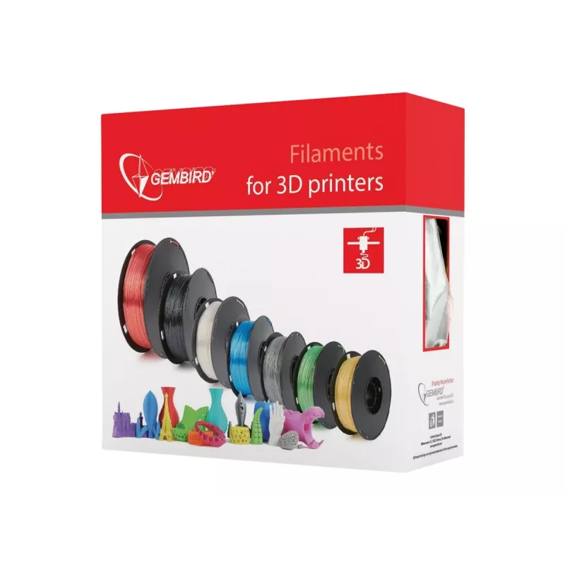 Material de impressão 3D Gembird 3DP-PLA1.75-02-MAR