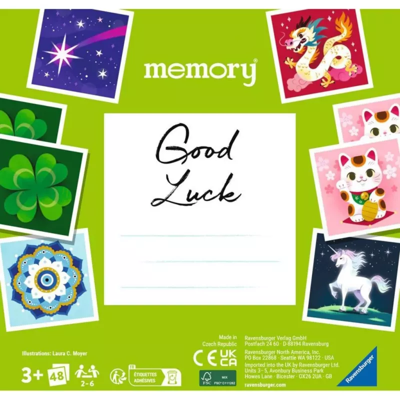 memory moments - Good Luck, jogo de memória