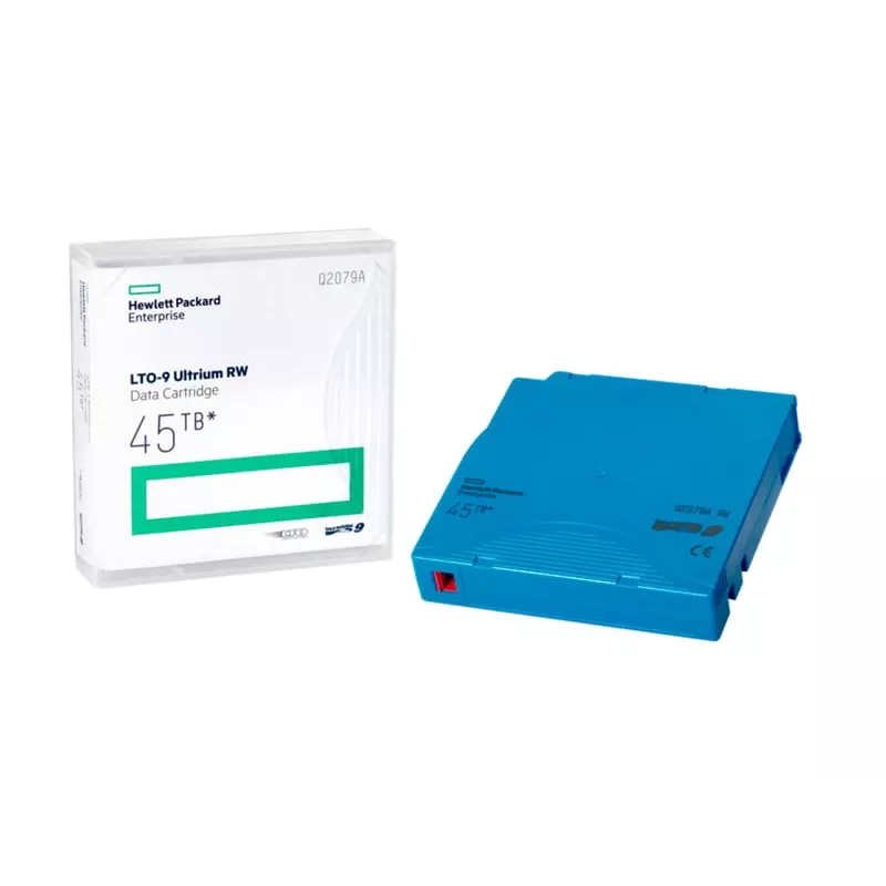 Cartucho de dados HPE LTO-9 Ultrium 45TB RW