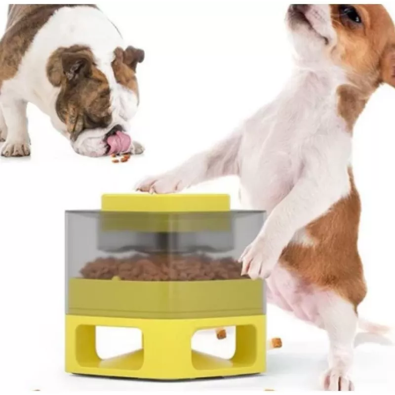 Doggy Village MT7130Y Buffet de automóvel para animais de estimação amarelo