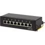 LogiLink NP0018B - 10 Gigabit Ethernet - 10000 Mbit/s - Cat.6A STP - preto - aço - ISO/IEC 11801 - TIA/EIA 568C.2 (NP0018B)