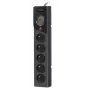 Régua de tomadas Armac Z5 Preto 5 tomadas AC 250 V 5 m