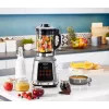 Batedeira de mesa Tefal BL985A31 — 1300 W, jarro de vidro 1,75 l + jarro Tritan 2 l, lâminas de aço inoxidável Trip'Ax de 6 lâminas, função de mistura a vácuo