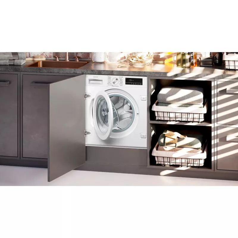 Máquina de lavar Neff W6441X1 de carregamento frontal 8 kg 1400 rpm branco