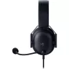 Headset gaming com fios Razer BlackShark V2 X — binural, 3,5 mm, 32 Ω, 12–28000 Hz, microfone de haste -42 dB, 270 g