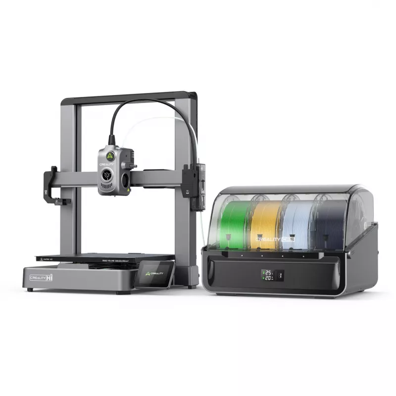 Impressora 3D Creality Hi Combo extrusora dupla alta precisão