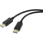 Cabo de ligação DisplayPort Renkforce macho DisplayPort 5,00 m preto RF-5245270 DisplayPort 1.2 Cabo DisplayPort (RF-5245270)