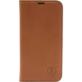 JT Berlin BookCase Tegel em pele genuína | Apple iPhone 17 Pro Max | cognac | 11130 (11130)