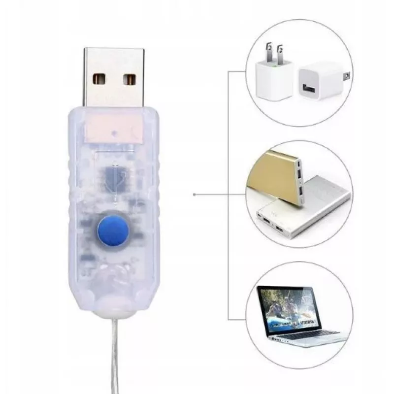 Cortina LED Extralink KURTYNA LED 3x3 com comando (Modelo EX.73172)