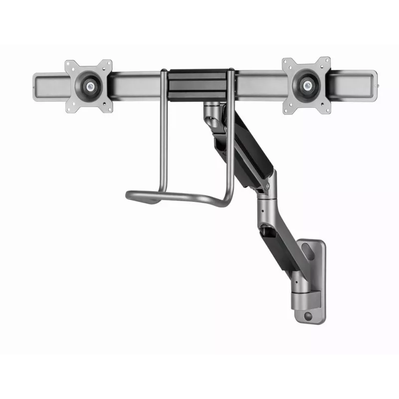 Suporte de parede ajustável Gembird para 2 monitores 17''-32'' até 8 kg MA-WA2-02