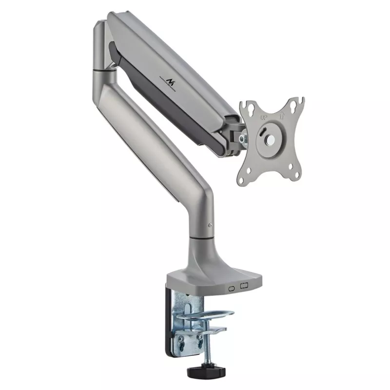 Suporte para monitor MACLEAN MC-969 braço duplo com mola a gás para ecrãs 17–45 polegadas, carga máx. 16 kg