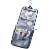 Bolsa de higiene de viagem DEUTER Wash Center II, organizador compacto para artigos de higiene, preto