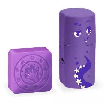 Carimbo redondo Colop 156695 violeta para crianças