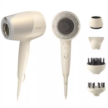 Secador de cabelo Philips série 9000 BHD829/00, 1800 W, bege