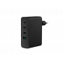Carregador NATEC NUC-2234 para dispositivos móveis portátil, smartphone preto CA carregamento rápido interior