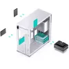 Caixa de PC Jonsbo D41 STD Midi Tower branca