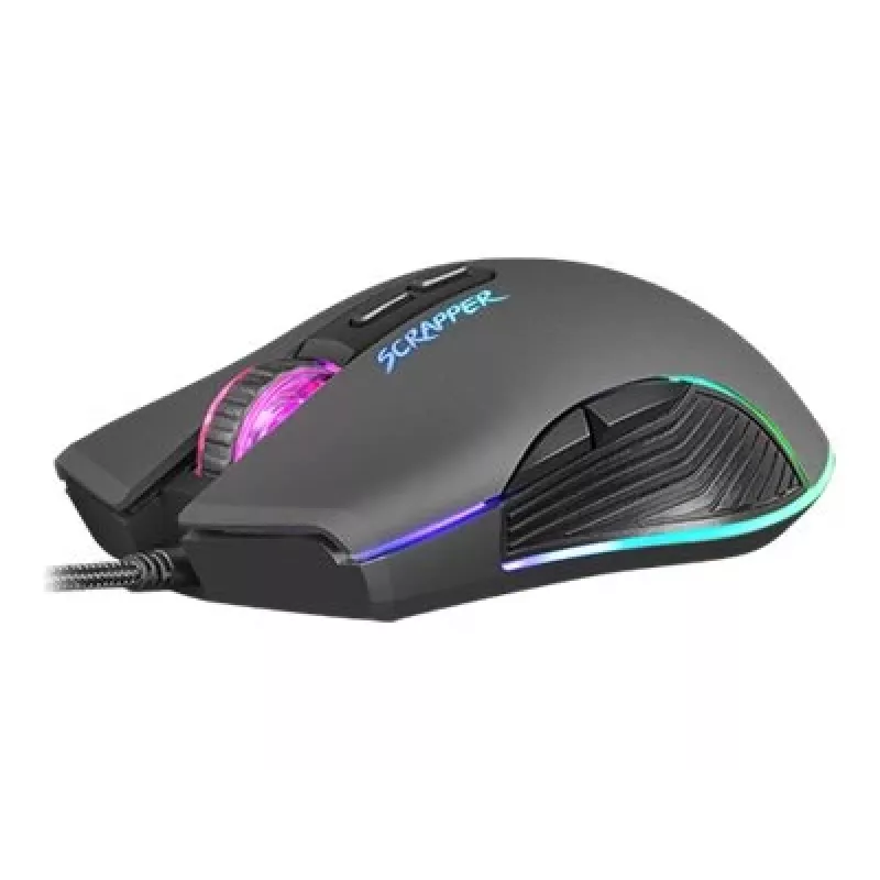 Rato FURY Scrapper Gaming ambidestro USB Type-A ótico 6400 DPI