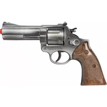 Réplica de arma de serviço metálica Pulio 155127/1, design realista, construção em metal