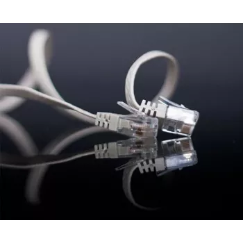 Cabo de rede ShiverPeaks SP713-SLW branco 3 m Cat6 U/UTP