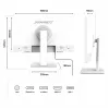 Monitor Japannext JN-IPS2152FHDR-T branco