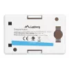 Tomada de rede LANBERG RJ-45 OU6-0001-W, Cat6, branco