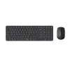 Rapoo 9310M Kit de teclado e rato sem fios multimodo, preto
